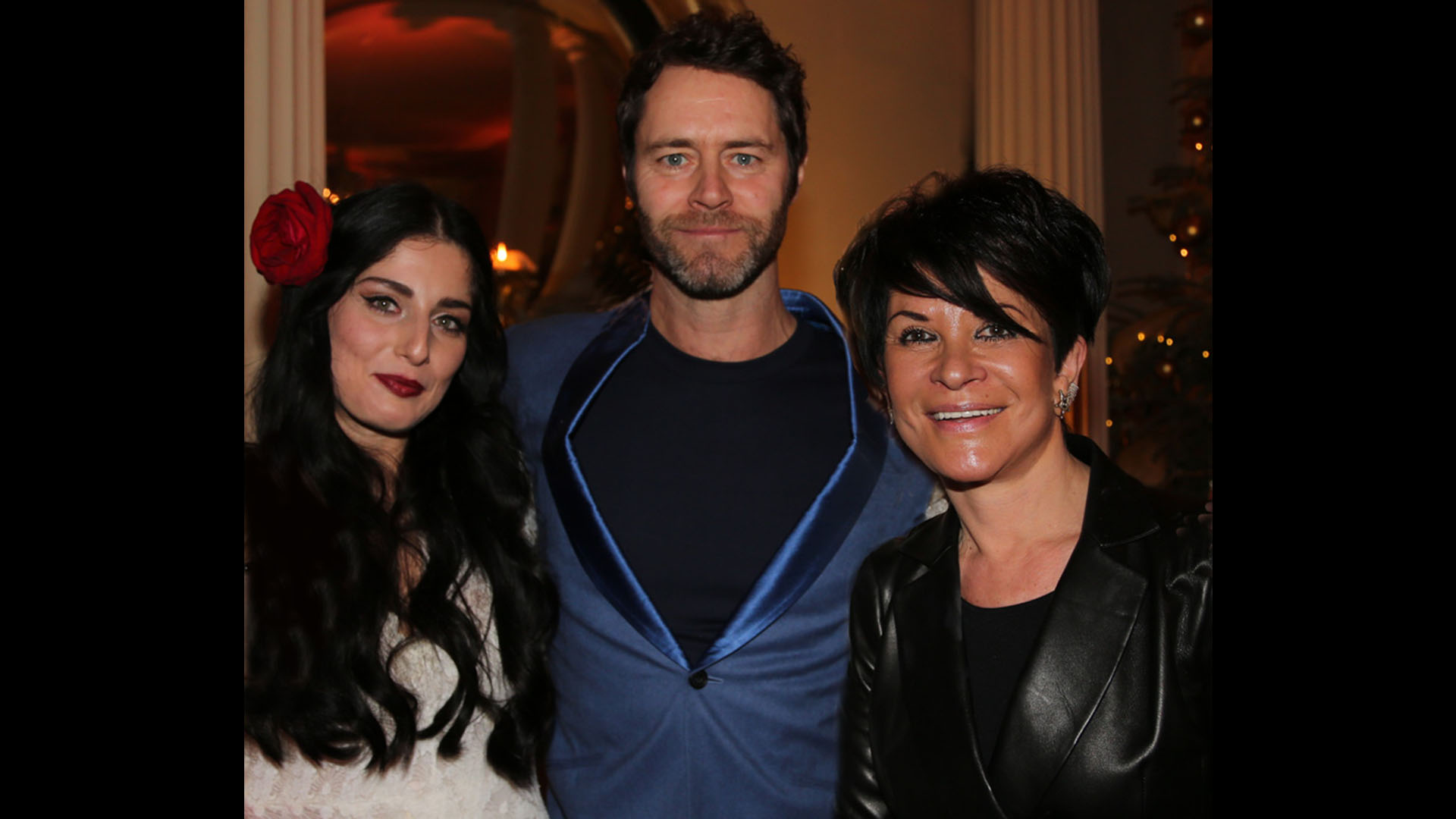 whos who image Howard Donald from Take That wife Katie Halil and Liz Taylor